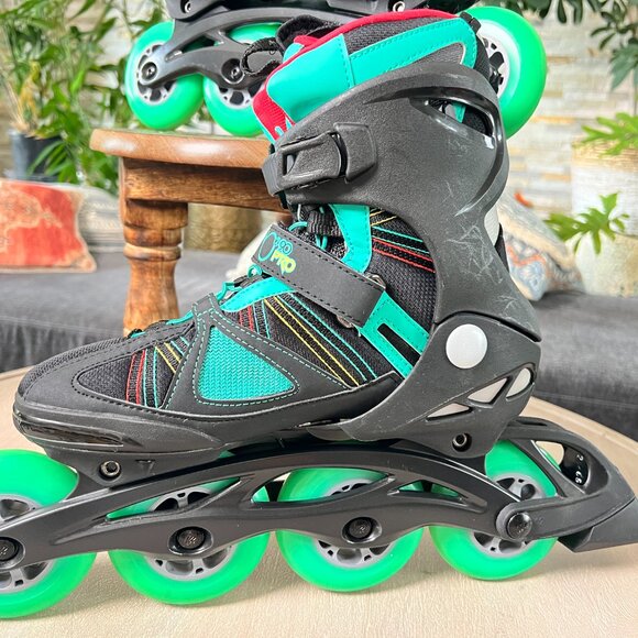 K2 Inline Skates V02 90 Pro W Womens size 9 Teal - Picture 9 of 11